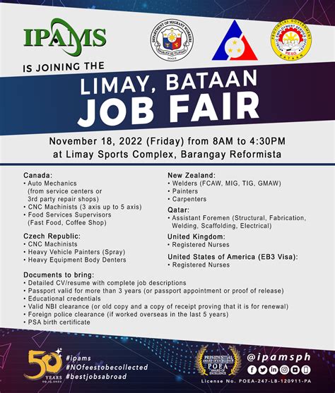 Job Hiring jobs in Bataan .